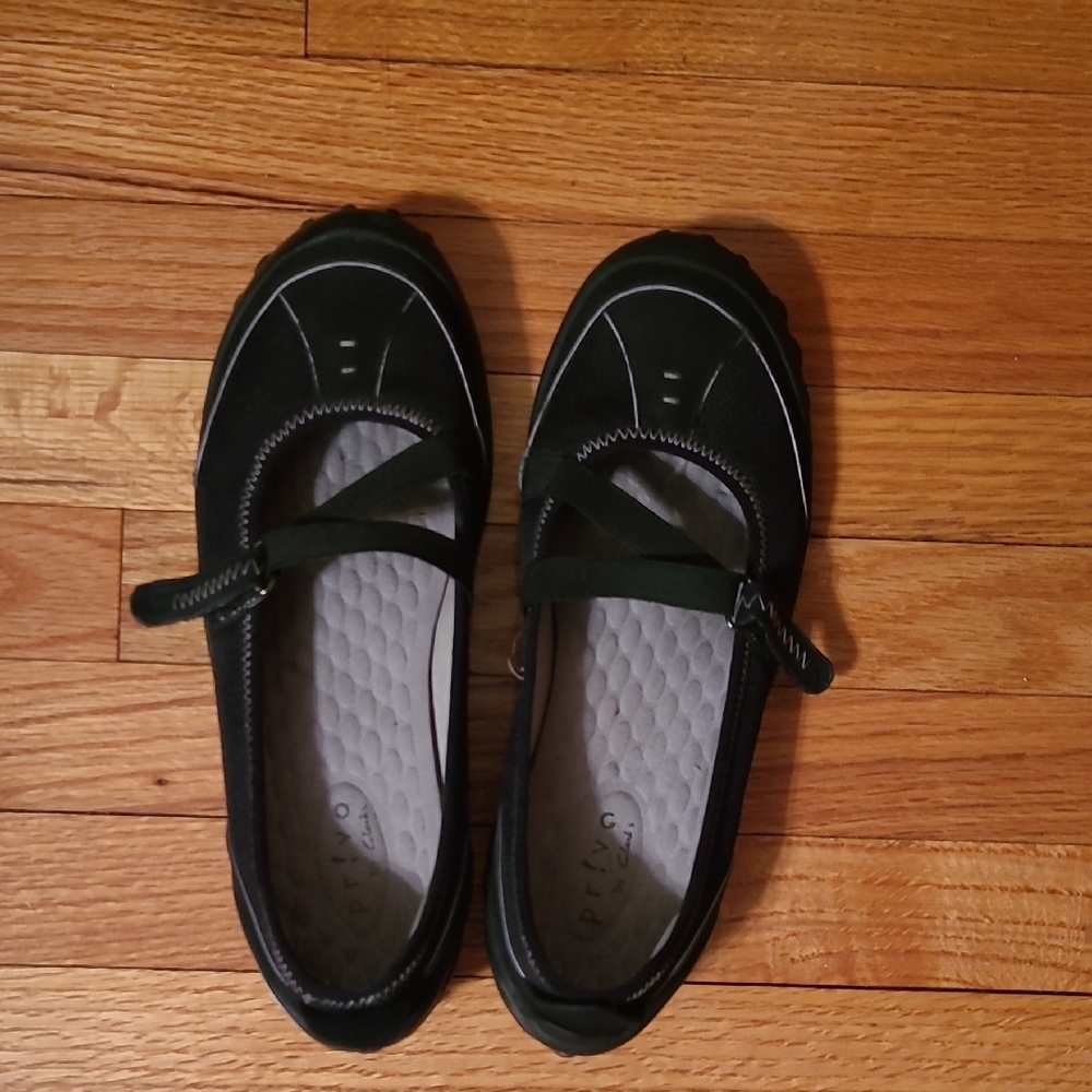 Privo By Clarks Black Mary Jane Flats